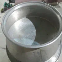 دیگ رویی آبکش رویی و ملاقه بزرگ خورشت