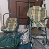 کالسکه و کریر و کیف نوزاد
