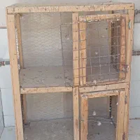 قفسه چوبی