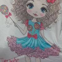 پرده دختر آبنباتی