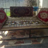 تخت فلزی با کفه ام دی اف