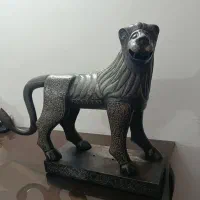 شیر علامت نقره کوب هفت پری و چراغ