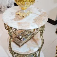 میز تلفن (میز خاطره) برنز مدل ورساچه
