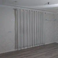 پرده سفید حریر خامه دوزی بهمراه آستر 5 × 2/70