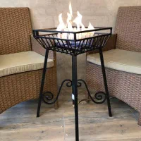 آتشدان بخاری هیتر شومینه گازی کافه رستوران پیاده ر