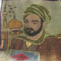 تابلوفرش دست بافت ۴۲ ساله