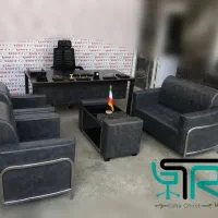 میز ریاست فلزی مدرن کد ۳۰۲۰ صندلی محصلی کنابخانه
