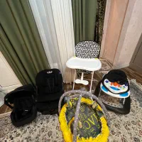 سیسمونی کودک کریر روروئک صندلی غذاخوری راکر