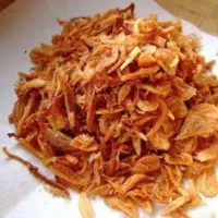 پیاز داغ  و بادمجان سرخ شده خوشکل