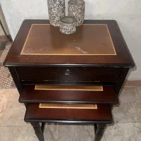 میز عسلی ۳ تایی چوبی تخفیفم میدم