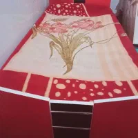 تخت تک نفره طرح دار