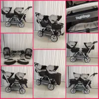 کالسکه دوقلو و تک با کیفیت و خارجی اصل