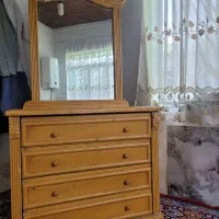 آینه دراور  ۴ کشو  چوبی مرغوب