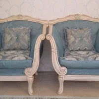 مبل کلاسیک ۱۱ نفره چوب راش