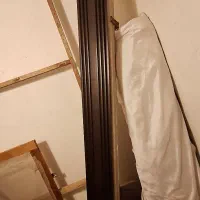 کتیبه چوبی ساده سایز ۲متر ۱۷ سانت