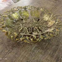 جا میوه ای برنز دسته دار