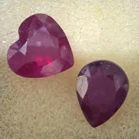 فروش دو یاقوت خاص معدنی برمه