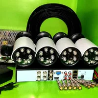 دوربین مداربسته 5mp دیددرشب رنگی مجموعه 4عددی