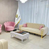 مبل چستر صدفی کد ۰۱۲