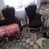یک دست مبل هفت نفره چوب راش