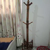 چوب لباسی چوبی وسبک وتمیز