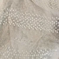 پرده توری  کار  کرده سالم