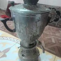سماور برنجی نفتی طرح هخامنشی