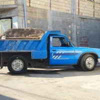 شن و ماسه و حمل نخاله با کارگر و...با نیسان کمپرسی