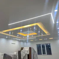 اجرای کناف،نقاشی،لاین نوری،کاغذ دیواری،تی وال