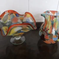 میوه خوری وپارچ رنگی