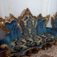 مبلمان سلطنتی ۷ نفره و ست نهار خوری ۶ نفره