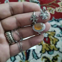 نیم ست نقره
