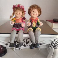 مجسمه دختر و پسر پاشل