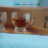 استکان چای خوری و ظرف