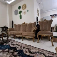 مبل راحتی تمیز و اسفنجها عالی درعکس معلوم است