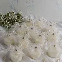 باکس گل و شمع دست‌ساز،گیفت،کادویی