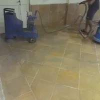 کف سابی سنگ و سرامیک.نظافت واحد در جم