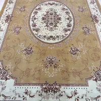 فرش فرهنگیان/ یک تخته ۶ متری ۵۰۰ شانه بژ اکرلیک