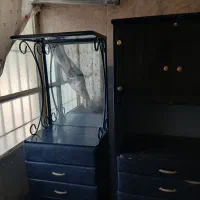 فرفورژه و کمد لباسی و تخت