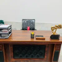 میز مدیریت و صندلی نو