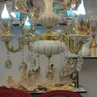 برنز|لوستر و چراغ آویز|بناب, |دیوار