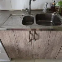 سینک ظرفشویی دست دوم لگن راست ۱۰۰ در ۶۰ اخوان