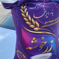 برنج ممتاز بذر ایرانی درجه یک زر خوشه شرکتی