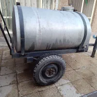 فروش تانکر ۱۰۰۰لیتری چرخ‌دار نو نو