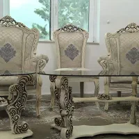 فروش مبل سلطنتی ۹ نفره و بوفه
