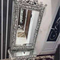آینه و میز صفحه آینه قدی