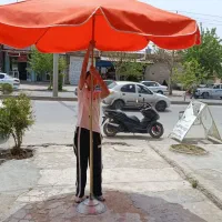 چتر سایبان چطری برزنتی ضدآب و ضد آفتاب سایه بان