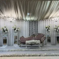 باغ تالار همایونی با سالنهای مجلل و محوطه باغی