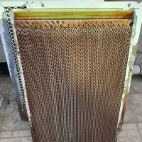 حلزونی درب وسقف کولر انرژی  وپدر سلولزی