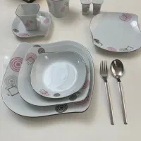 سرویس چینی دسینی ۶ نفره کامل